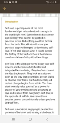 Self Love - How to love yourself android App screenshot 5